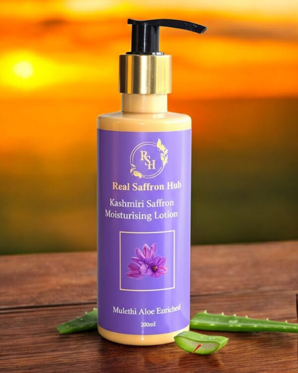 Kashmiri Saffron Moisturising Lotion (200ml)